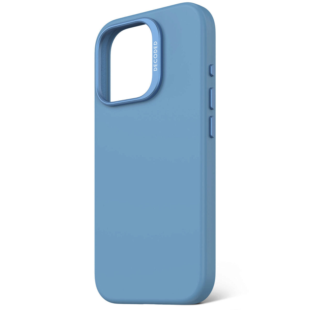 Husa de protectie DECODED din silicon pentru iPhone 16 Pro, Albastru - iSTYLE RO