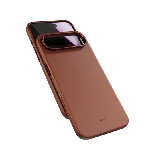 Husa de protectie EPICO din piele pentru iPhone Air, Maro