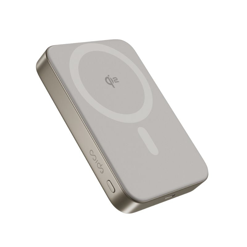 Baterie externa wireless EPICO cu Qi2, 10.000 mAh, Gri