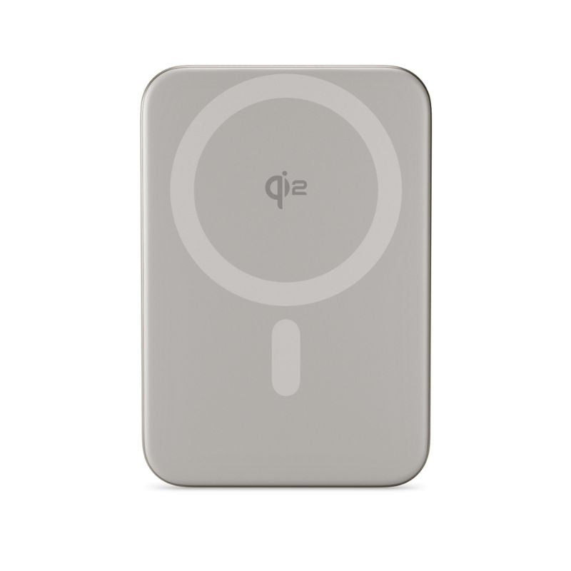 Baterie externa wireless EPICO cu Qi2, 10.000 mAh, Gri