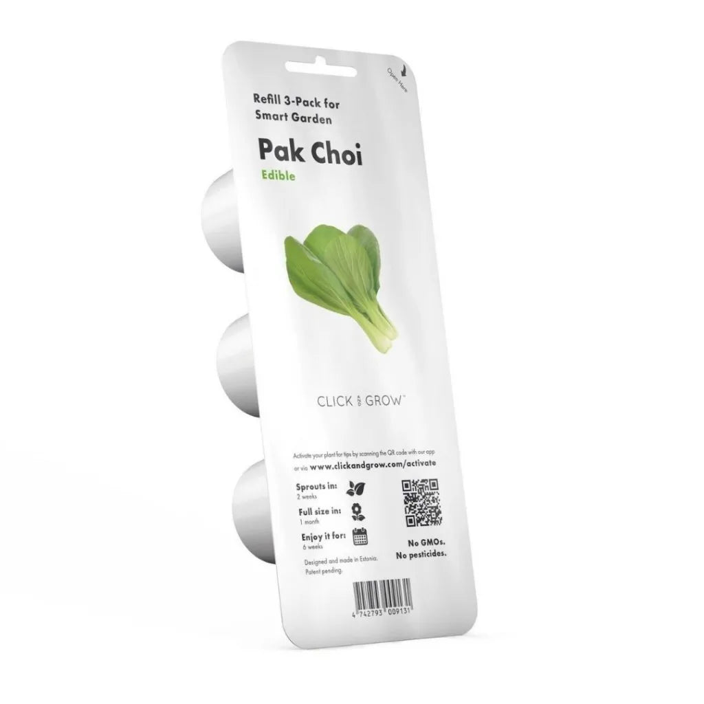 Capsule Click & Grow cu seminte si substrat de Pak Choi 3buc - iSTYLE RO