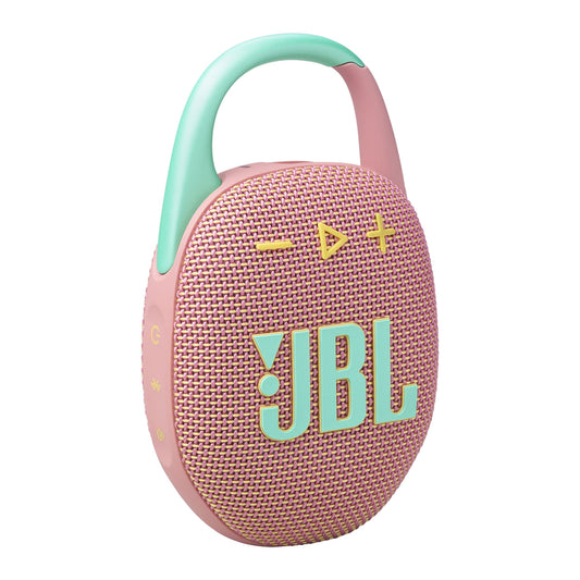 Boxa portabila JBL Clip 5, IP67, Bluetooth, Auracast, Roz - iSTYLE RO