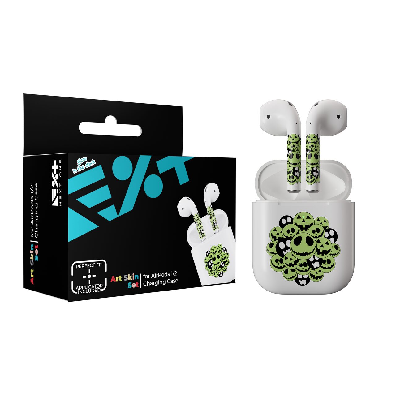 Skin NEXT ONE pentru AirPods - Halloween, fosforescent - iSTYLE RO