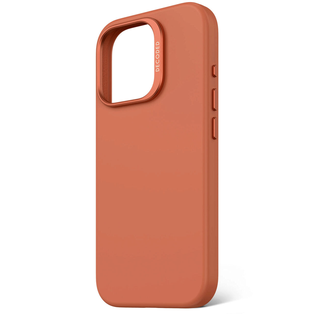 Husa de protectie DECODED din silicon pentru iPhone 16 Pro Max, Portocaliu - iSTYLE RO