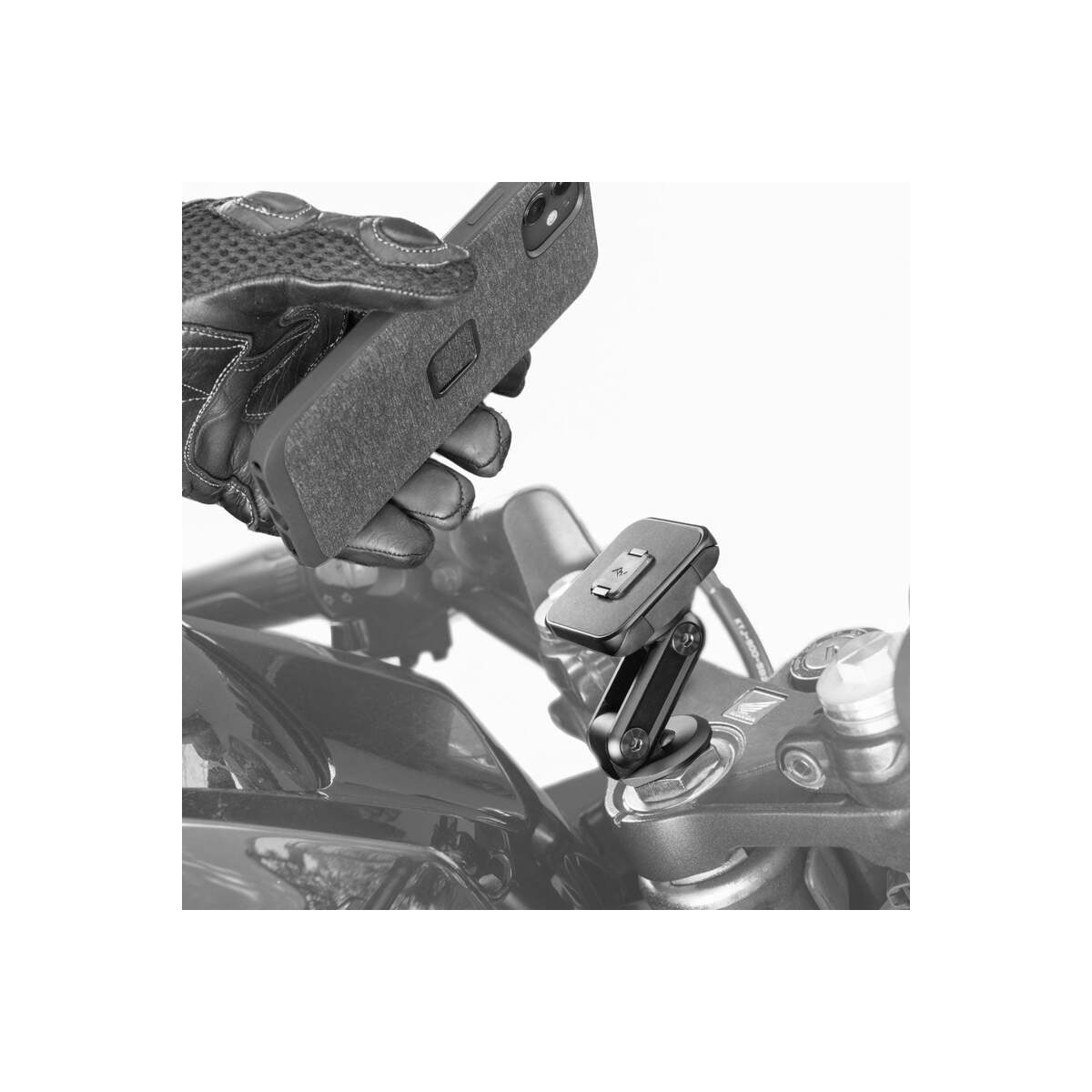 Suport motocicleta Peak Design Stem Mount, Aluminiu, Negru - iSTYLE RO