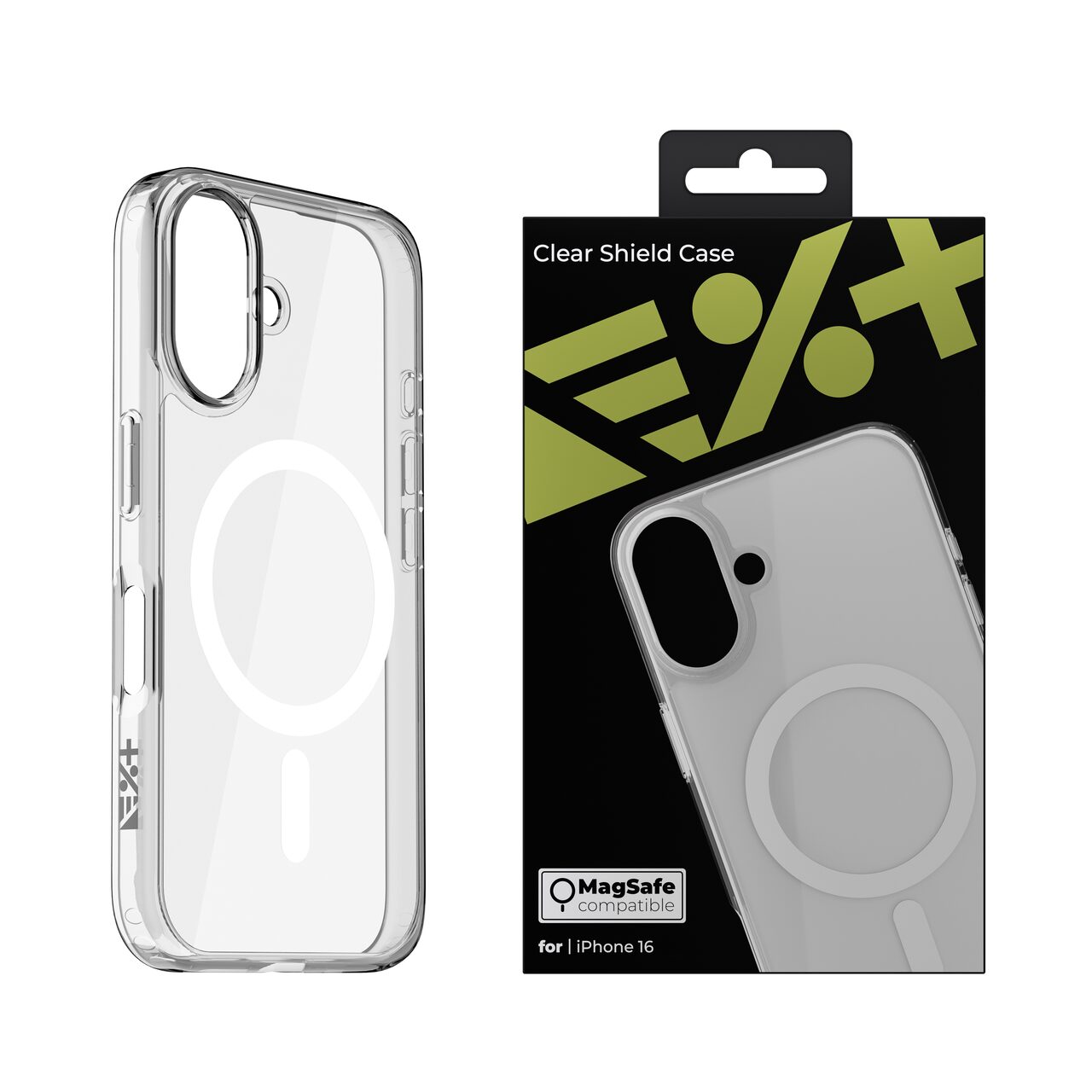 Husa de protectie NEXT ONE cu MagSafe pentru iPhone 16, Transparent - iSTYLE RO