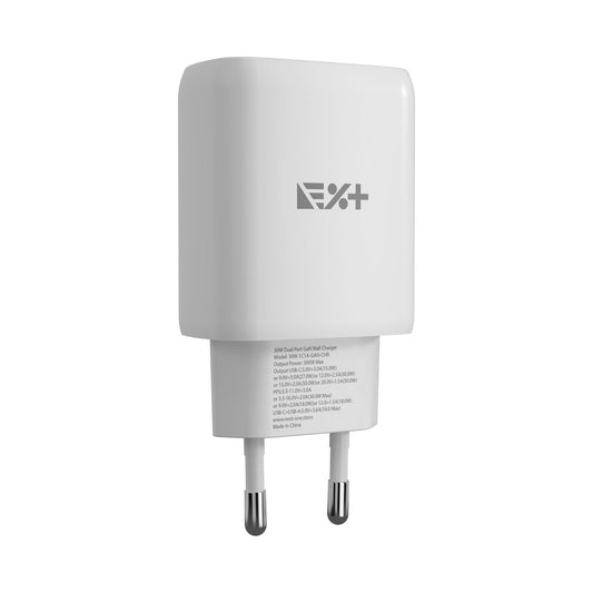 Adaptor priza NEXT ONE 30W GaN, USB-A & USB-C - iSTYLE RO