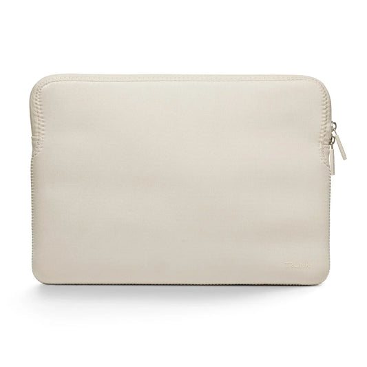 Husa de protectie TRUNK pentru MacBook 13", Neopren, Crem