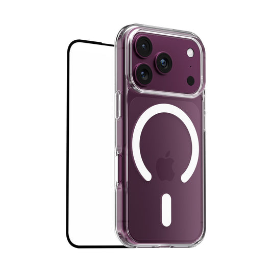 Pachet: Folie de protectie pentru ecran si husa transaprenta NOA pentru iPhone 18 Pro