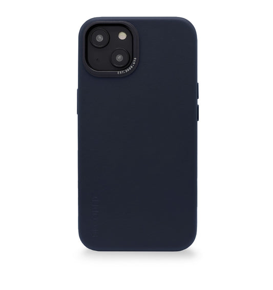 Husa de protectie Decoded pentru iPhone 14 Plus, Piele, Albastru - iSTYLE RO