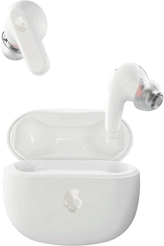 Casti In-Ear, Skullcandy Rail True Wireless, Bluetooth, Bone Orange - iSTYLE RO