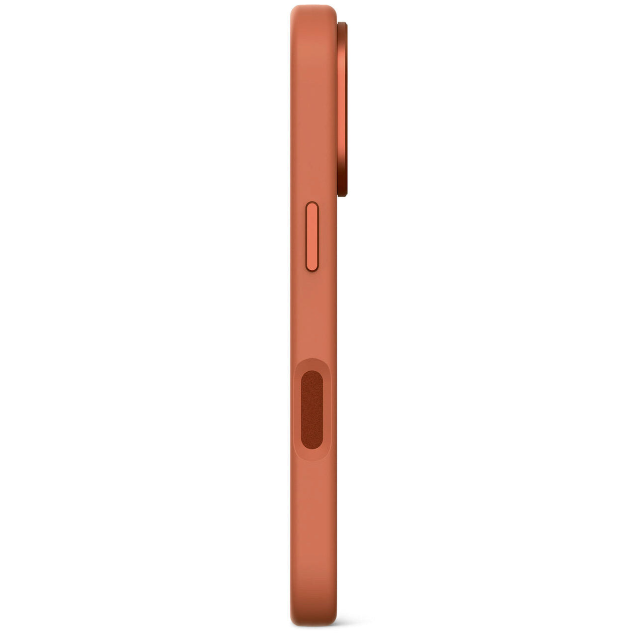 Husa de protectie DECODED din silicon pentru iPhone 16 Pro Max, Portocaliu - iSTYLE RO