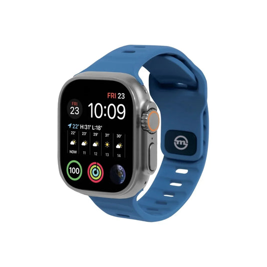 Curea Mobile Origin Strap pentru Apple Watch 49mm, Albastru - iSTYLE RO