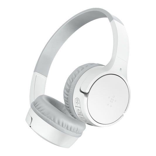 Casti On-Ear pentru copii Belkin Soundform Mini, Alb - iSTYLE RO