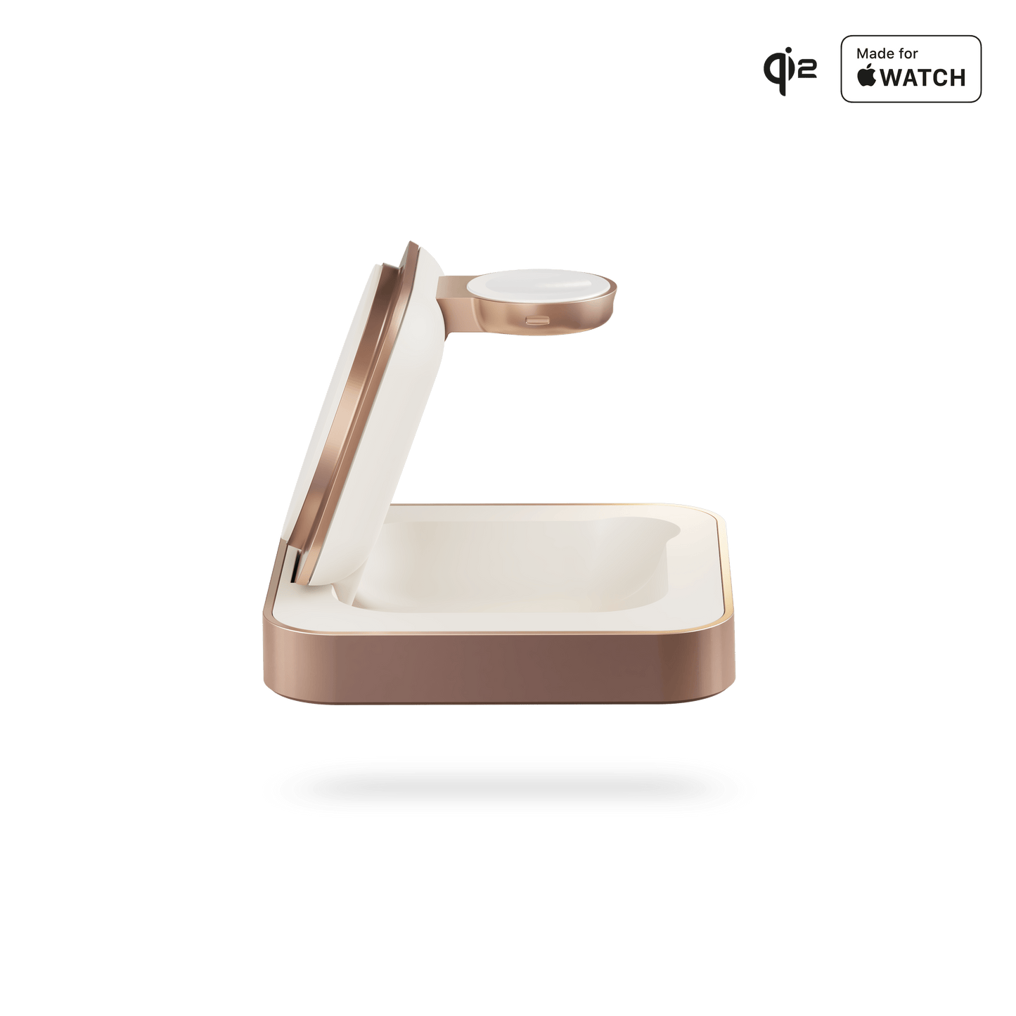 Incarcator magnetic de noptiera ZENS Pro 2, Alb/Roz - iSTYLE RO