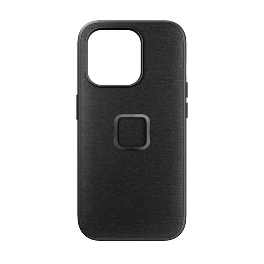 Husa de protectie Peak Design Mobile Everyday Fabric pentru iPhone 15 Pro, Charcoal - iSTYLE RO