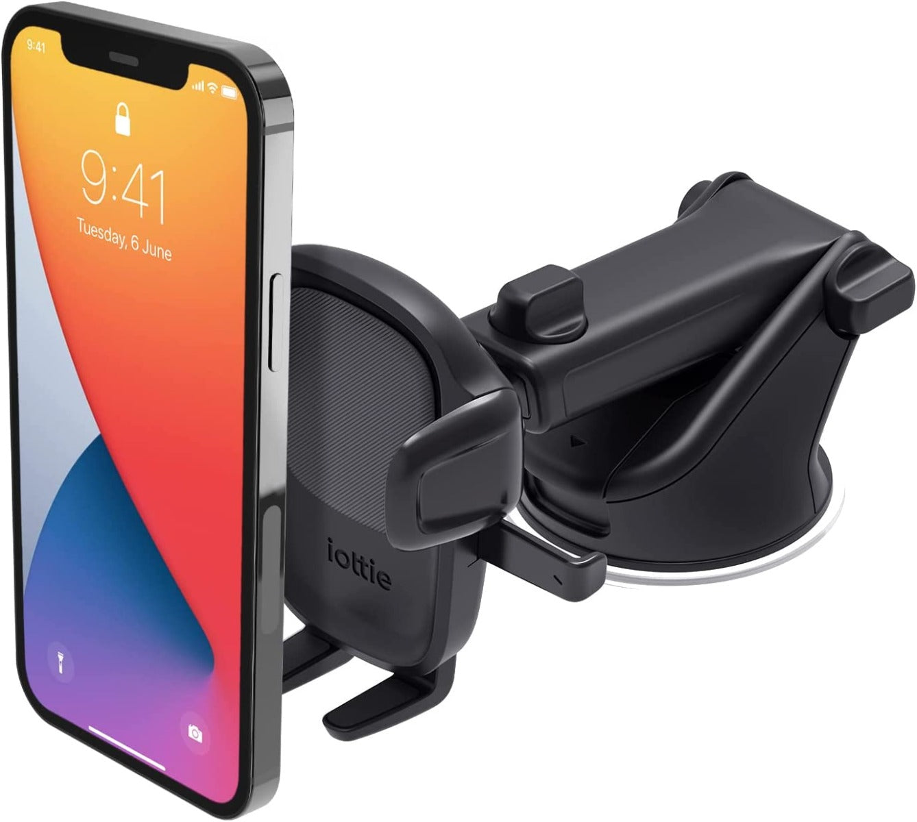 Suport auto universal iOttie Easy One Touch 5 Dash / Windshield Mount Negru - iSTYLE RO