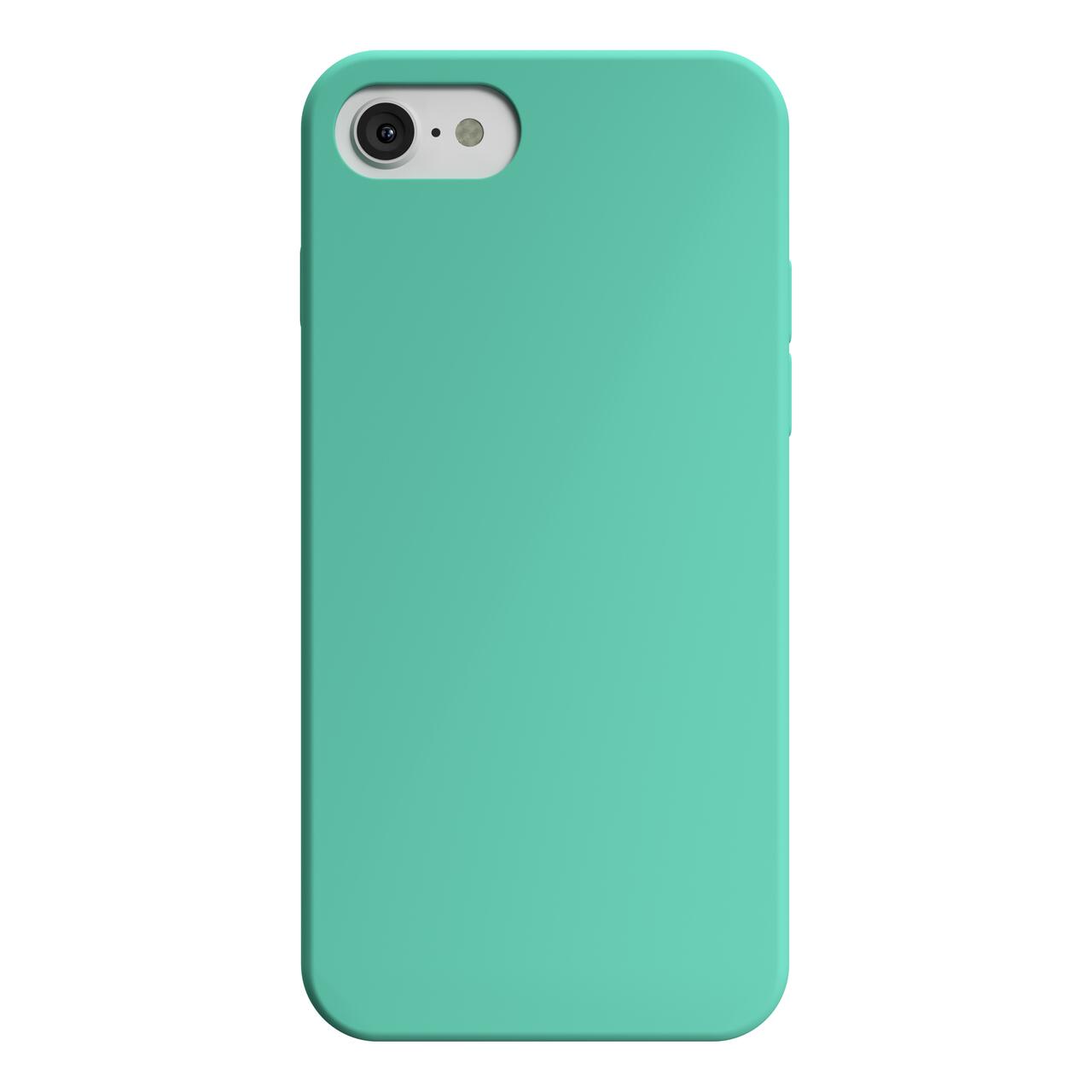 Husa de protectie NEXT ONE pentru iPhone SE, Silicon, Mint - iSTYLE RO