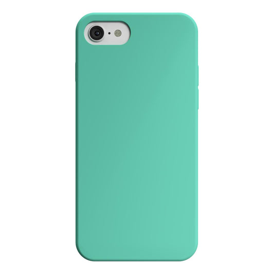 Husa de protectie NEXT ONE pentru iPhone SE, Silicon, Mint - iSTYLE RO