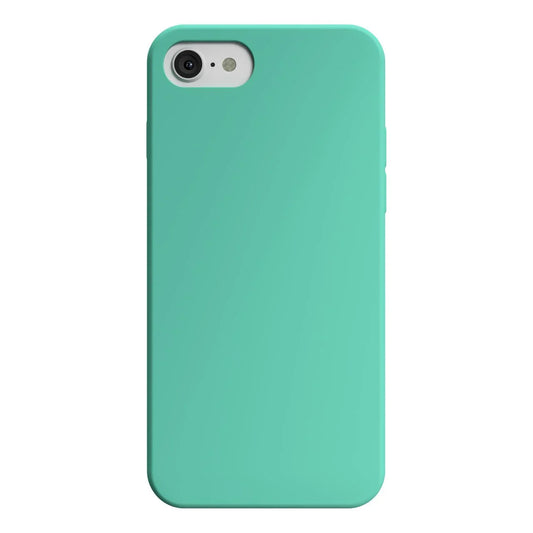 Husa de protectie NEXT ONE pentru iPhone SE, Silicon, Mint - iSTYLE RO