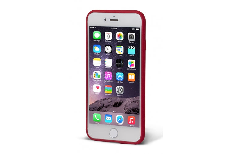 Husa de protectie Epico pentru iPhone 7/8, Silicon, Rosu - iSTYLE RO