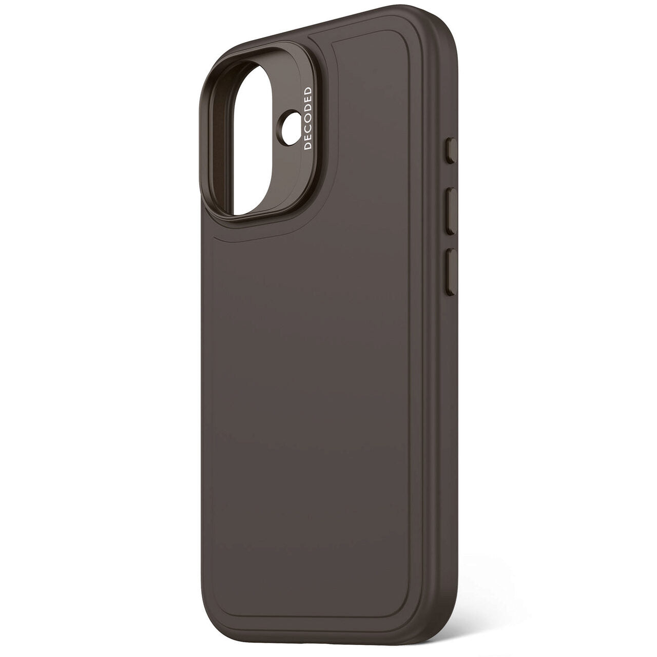 Husa de protectie DECODED din silicon pentru iPhone 16 Plus, Maro - iSTYLE RO