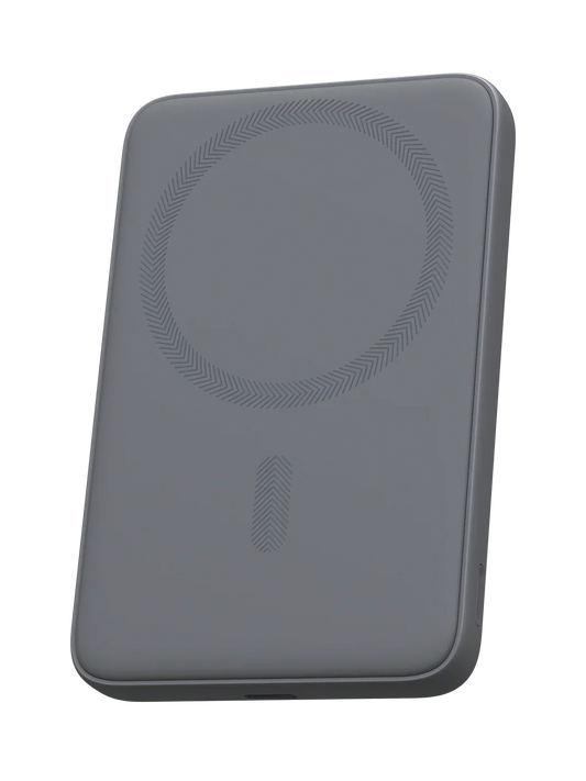 Baterie externa AUKEY 5000mAh MagSafe Power Bank Storm Gray - iSTYLE.ro