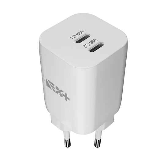 Adaptor priza NEXT ONE 35W DUAL USB-C GAN WALL - iSTYLE RO