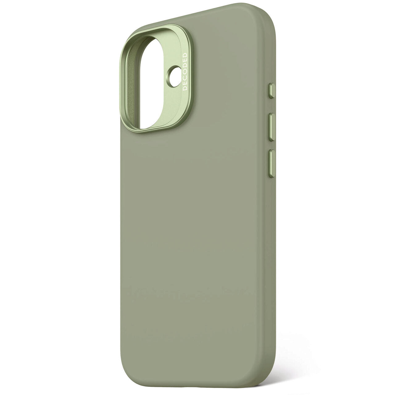 Husa de protectie DECODED din silicon pentru iPhone 16 Plus, Verde - iSTYLE RO