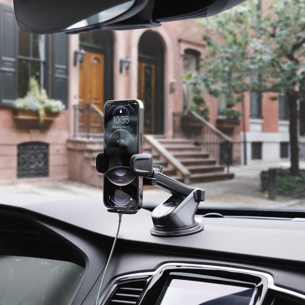 Suport auto universal iOttie Easy One Touch 5 Dash / Windshield Mount Negru - iSTYLE RO