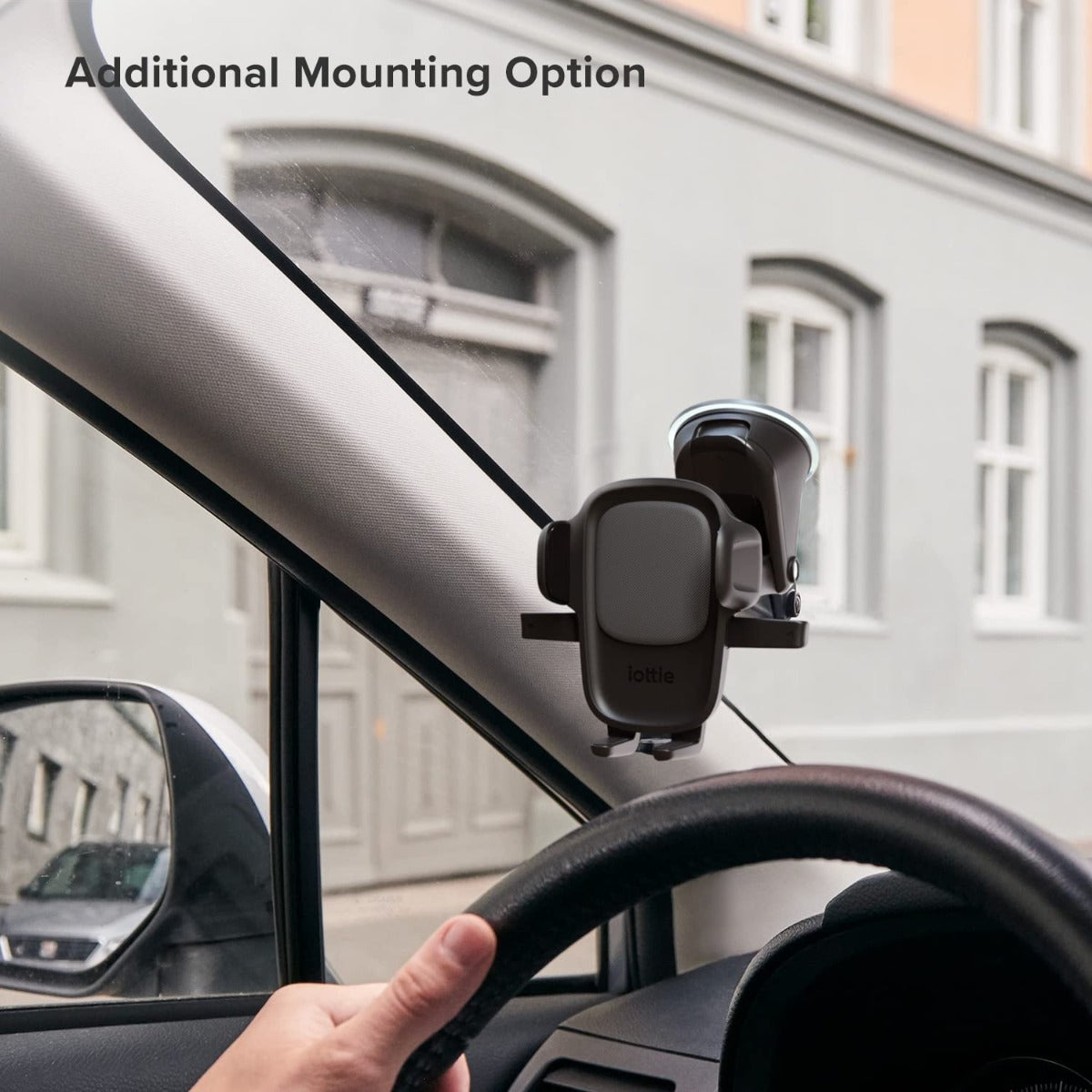 Suport auto universal iOttie Easy One Touch 5 Dash / Windshield Mount Negru - iSTYLE RO