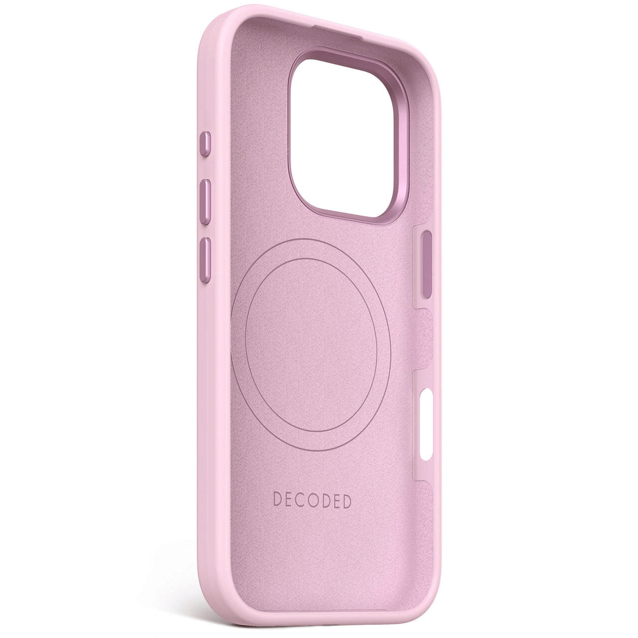 Husa de protectie DECODED din silicon pentru iPhone 16 Pro, Roz - iSTYLE RO