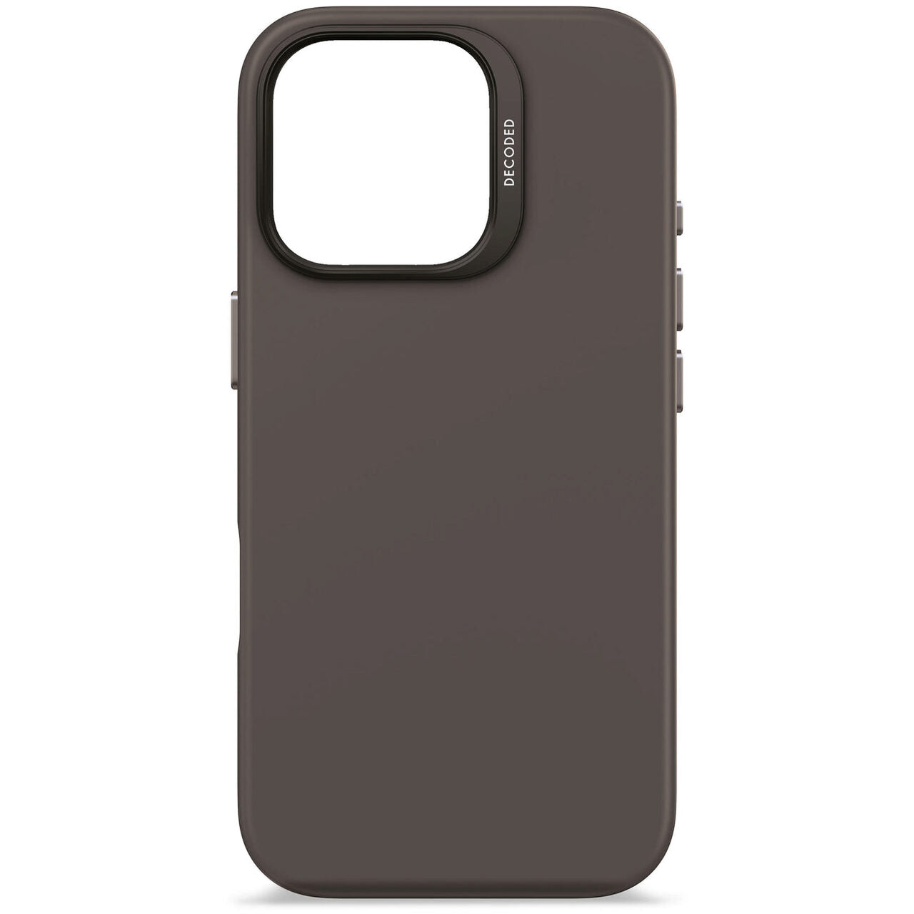 Husa de protectie DECODED din silicon pentru iPhone 16 Pro Max, Maro - iSTYLE RO