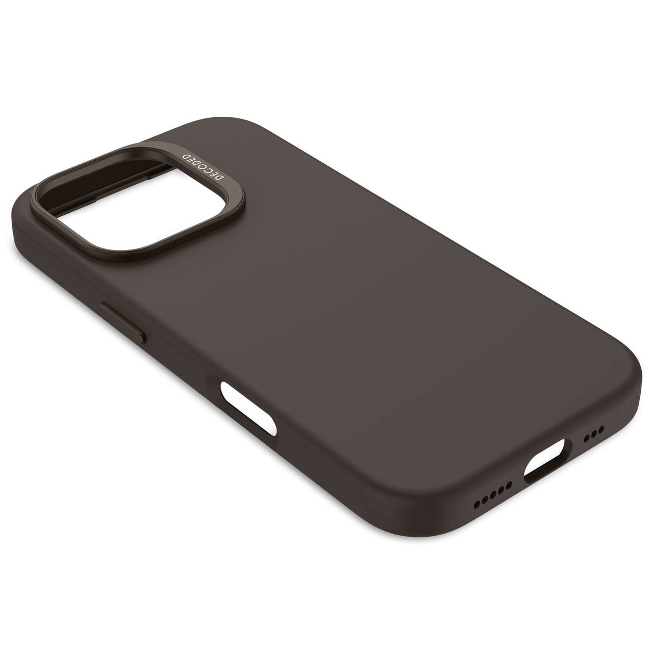 Husa de protectie DECODED din silicon pentru iPhone 16 Pro Max, Maro - iSTYLE RO