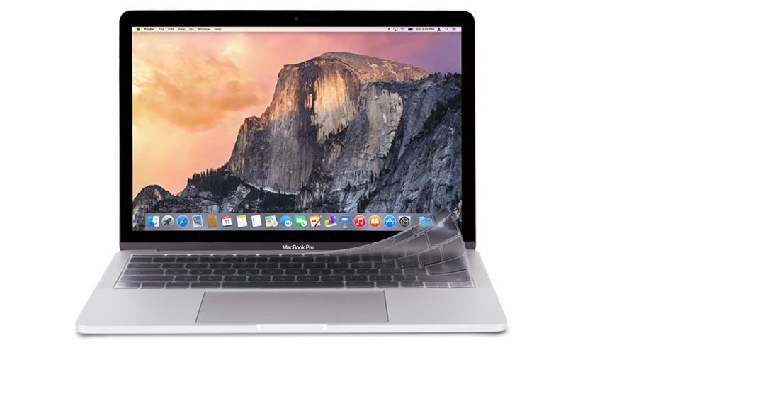 Protectie tastatura Moshi ClearGuard MacBook Pro 13inch w/o Touch Bar (EU layout) - Transparent - iSTYLE RO