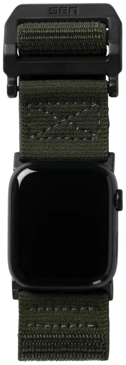 Curea UAG Active Strap pentru Apple Watch Ultra (49mm)/8/7 (45mm)/SE 2022/6/SE/5/4 (44mm)/3/2/1 (42mm), Verde - iSTYLE RO