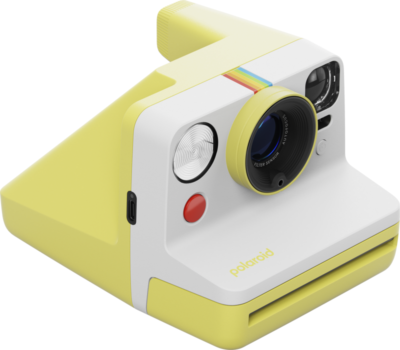 Camera Foto Instant Polaroid Now (gen.3), Galben - iSTYLE RO