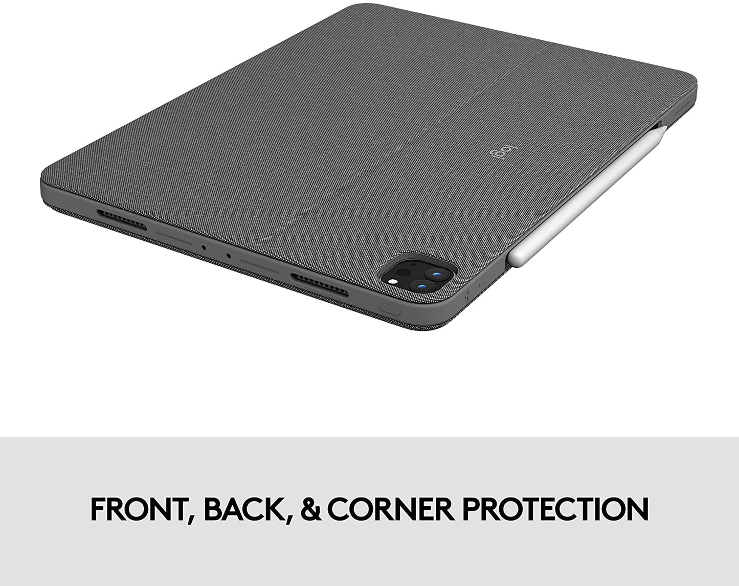 Husa cu tastatura Logitech Combo Touch pentru iPad Pro 12.9", Grey - iSTYLE RO