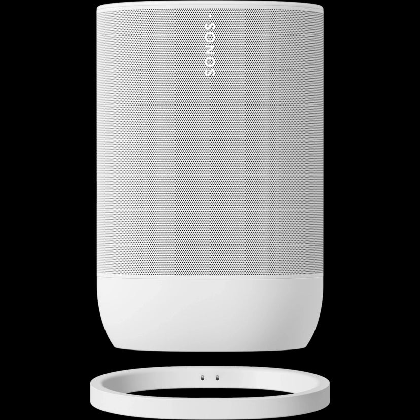 Boxa portabila Sonos Move 2, WiFi, Bluetooth, Airplay 2, Control Voce, Alb - iSTYLE RO