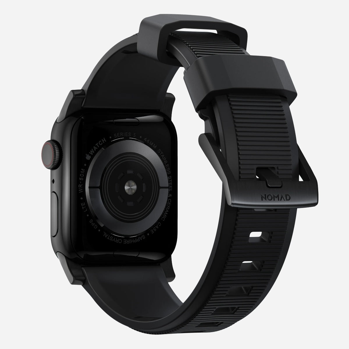 Curea Nomad Rugged Strap pentru Apple Watch Ultra 49mm, Negru - iSTYLE RO