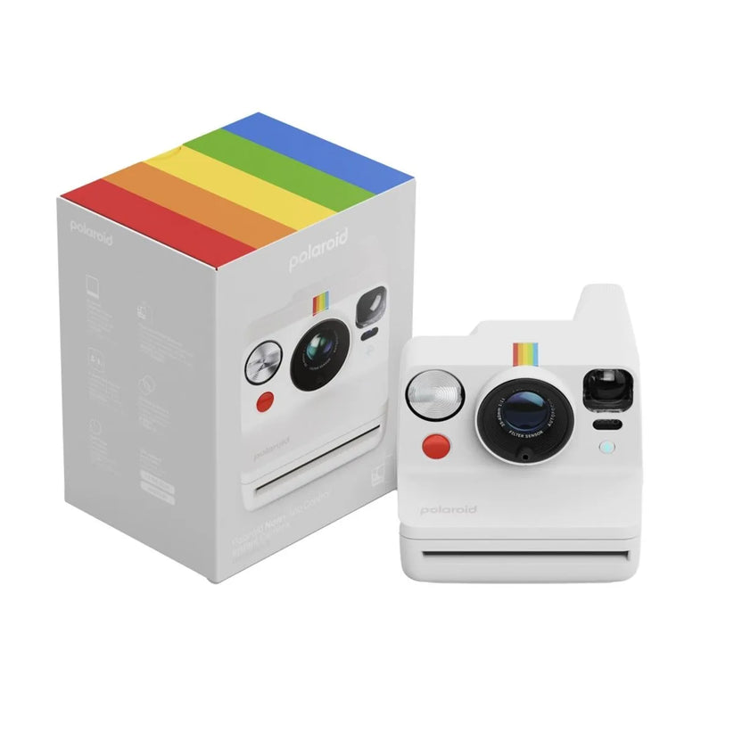 Camera Foto Instant Polaroid Now+ (gen.3), Alb - iSTYLE RO