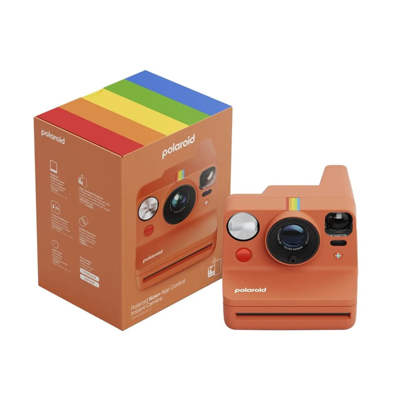 Camera Foto Instant Polaroid Now+ (gen.3), Portocaliu - iSTYLE RO