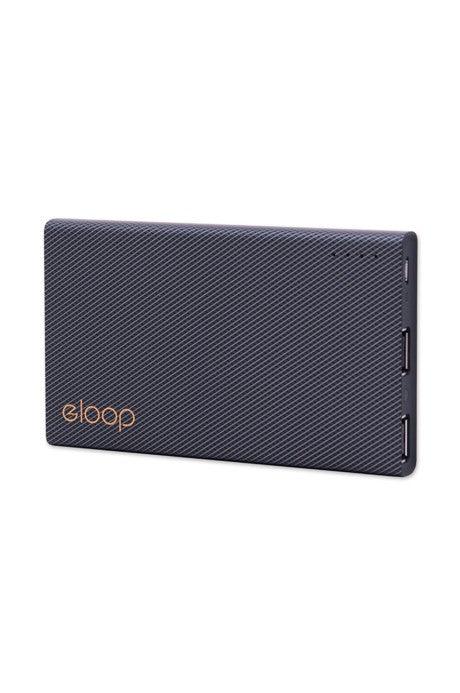 Baterie externa Eloop E12 battery (11000mAh) - Black - iSTYLE RO