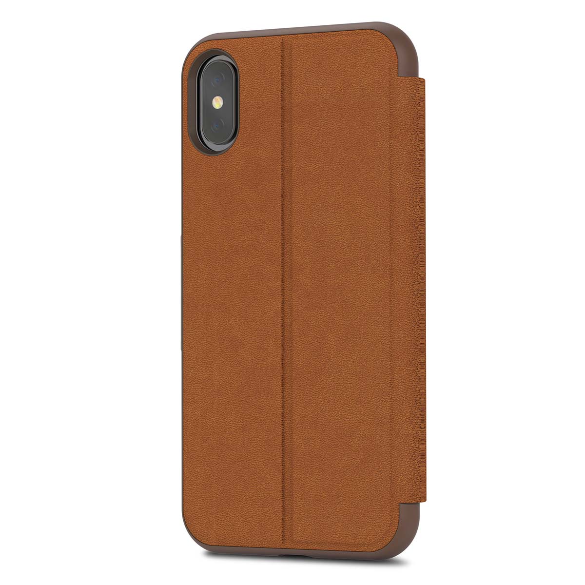 Husa de protectie Moshi SenseCover pentru iPhone X - Caramel Brown - iSTYLE RO