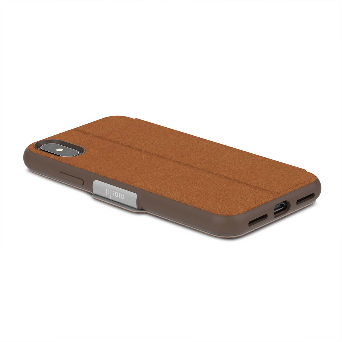 Husa de protectie Moshi SenseCover pentru iPhone X - Caramel Brown - iSTYLE RO