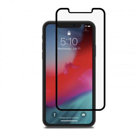 Folie de protectie Moshi IonGlass Privacy pentru iPhone XR, Negru - iSTYLE RO
