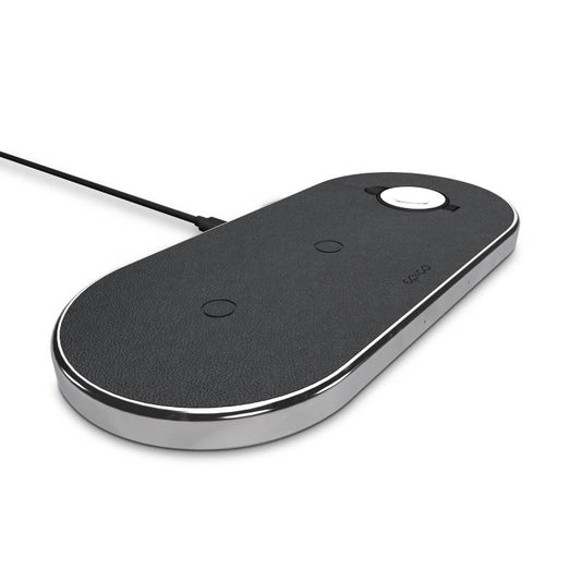 Statie de incarcare Epico Wireless 3in1 black, Space grey - iSTYLE RO