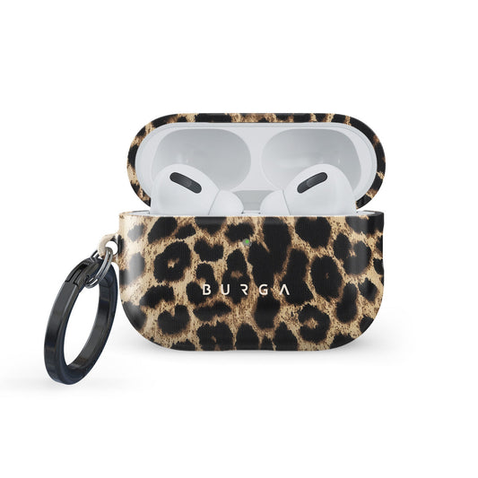 Husa de protectie BURGA pentru AirPods Pro 3, Maro - iSTYLE.ro