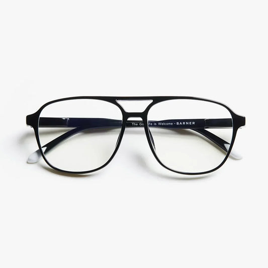 Ochelari BARNER de protectie pentru laptop Brad Glossy, Negru