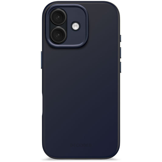 Husa de protectie DECODED Antimicrobian pentru iPhone 17, Silicon, True Navy